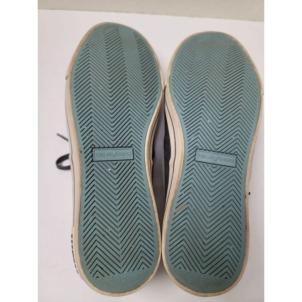 SeaVees Hermosa Plimsoll Men's Canvas Sneakers Size 9 Gray Casual Fashionable